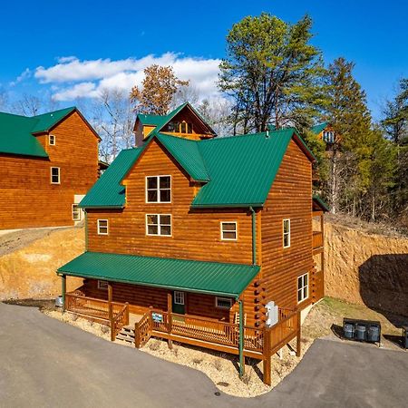5Bd5B Escape Cabin With 2 Hottubs, Thtr &Game Rm,1Mi To The Parkway! 4Mi To Dollywood - Spring Deal Pigeon Forge Exterior foto